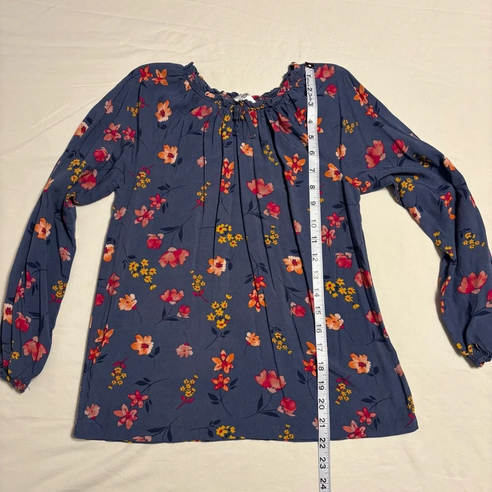 Three Floral tops Carters, Cat and Jack, and Oshkosh B’gosh